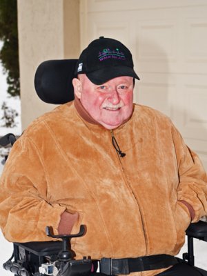 Al Pettit Al Pettit in his wheelchair